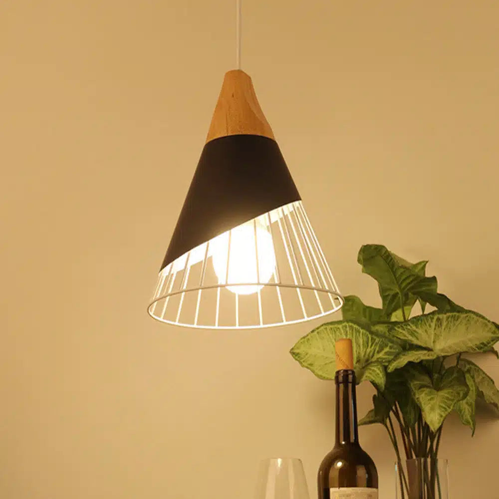 Plafonnier cage Suspendue Vintage