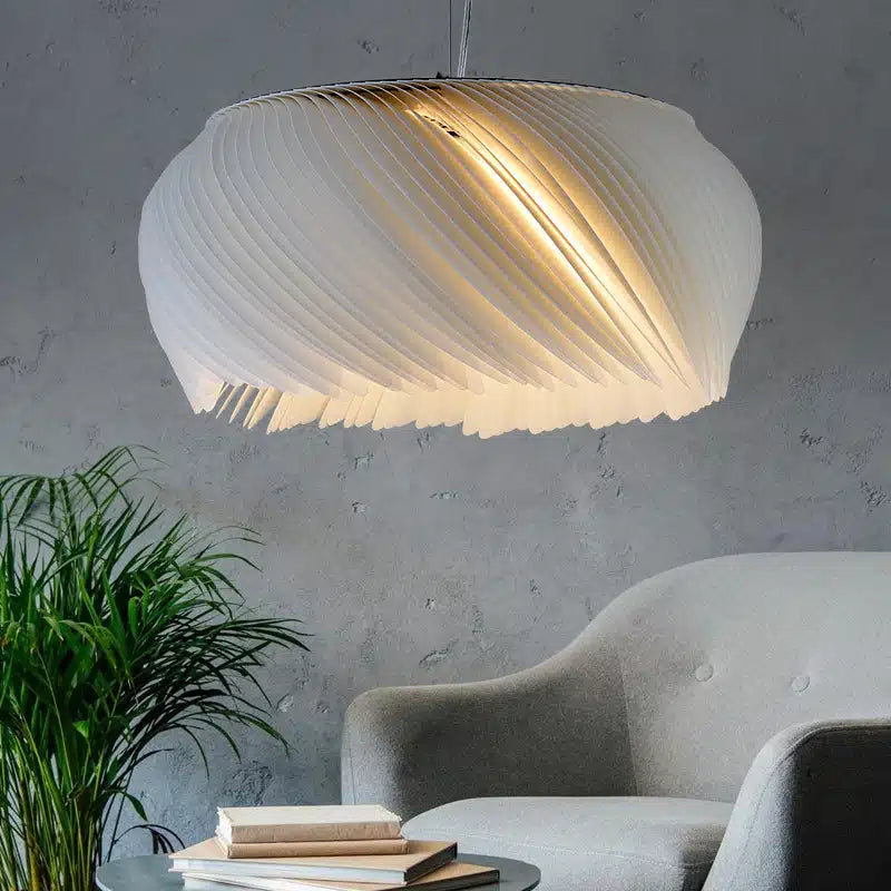 Plafonnier LED Blanc au Design Créatif