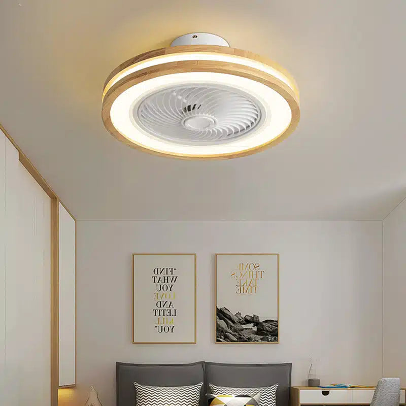 Plafonnier LED Ventilateur Intégré