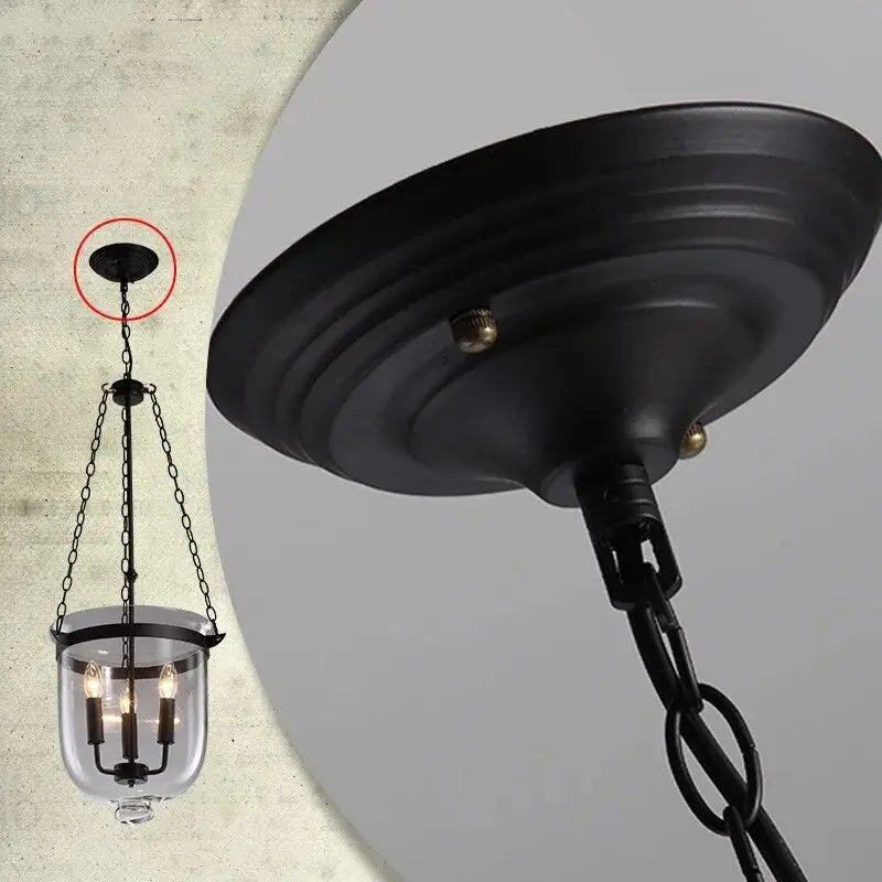 Plafonnier Américain à lampe Suspendue